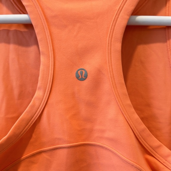 Lululemon Align Waist Length Racerback Tank Top Raspberry Cream Nulu Size 6 Smal - Picture 6 of 8